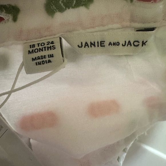 ⭐️NWT⭐️ Janie and Jack Swiss Dot Sundress Size 18-24 months. - Picture 3 of 8